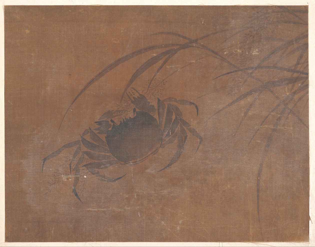 Crabes et roseaux - anonymous 
