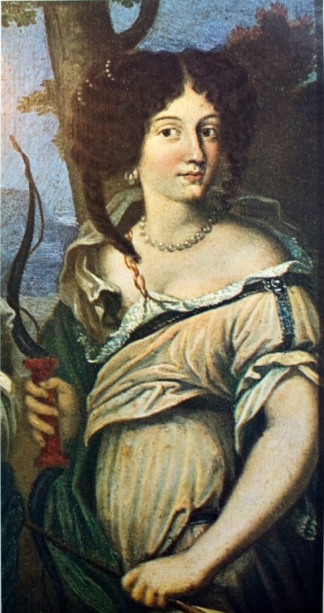 Français :  Triple portrait de femmes, anciennement dit "Les Nièces de Mazarin" Triple portrait de femmes, anciennement dit "Les Nièces du Cardinal Mazarin" - anonymous 