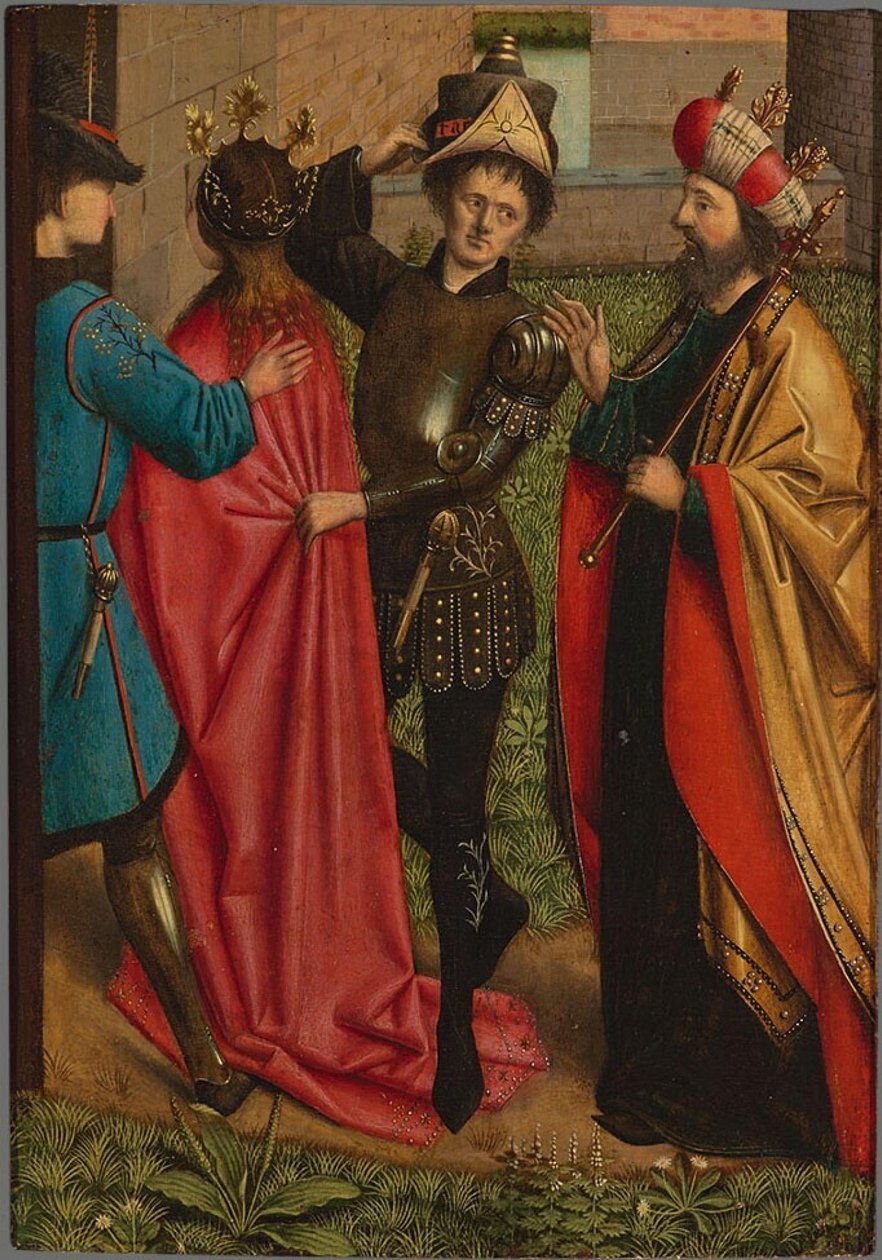 Sainte Catherine est enlevée - anonymous 