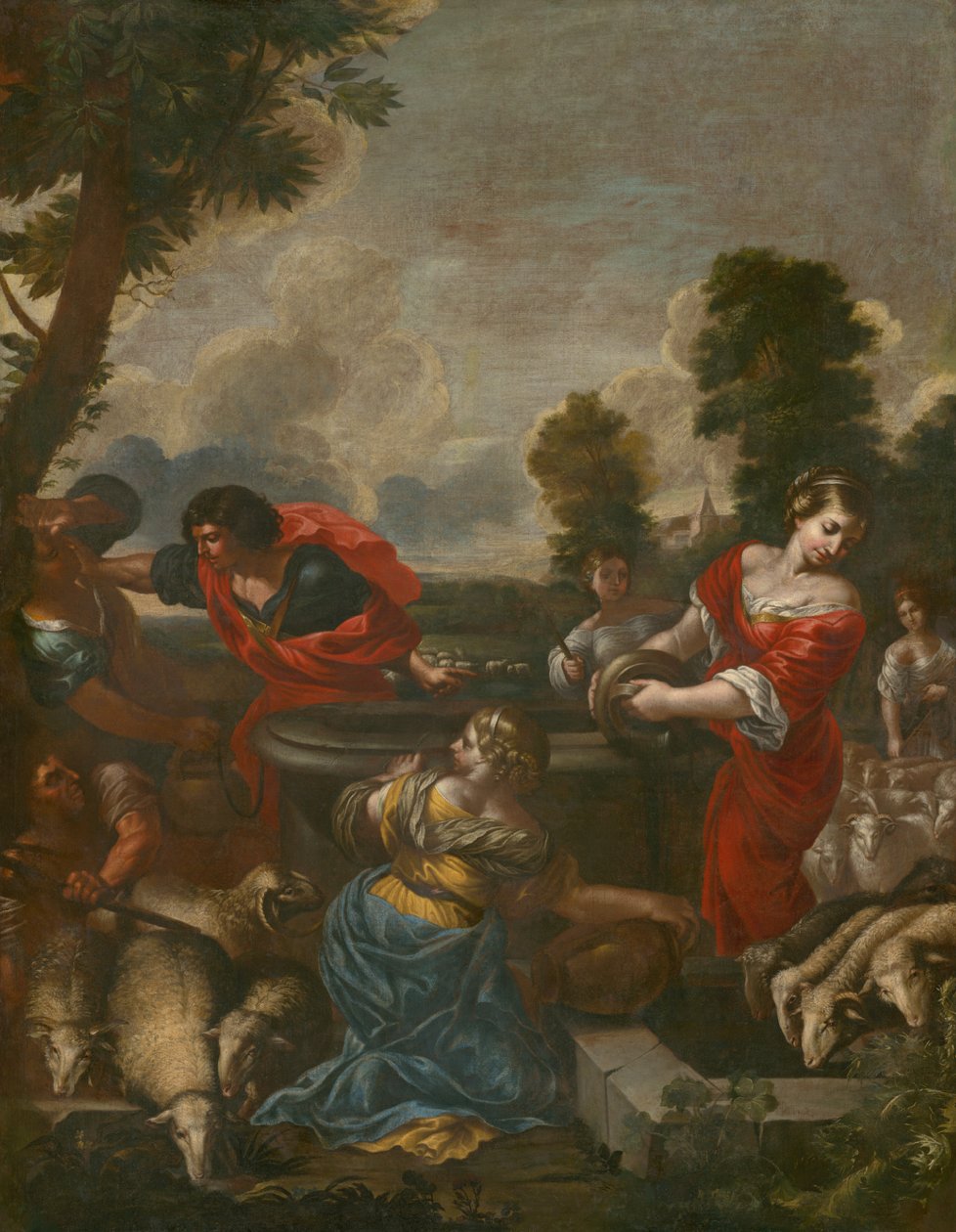 Slovaquie : Les filles de Moïse et de Jethro Les filles de Moïse et de Jethro - anonymous 
