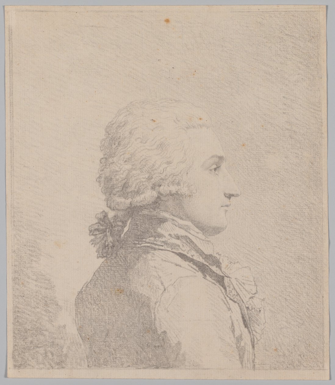 Portrait de profil d