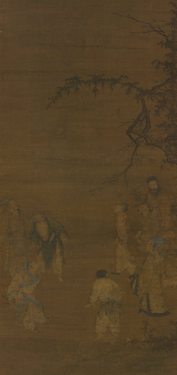 Les Joueurs de football - attributed to Ma Yuan