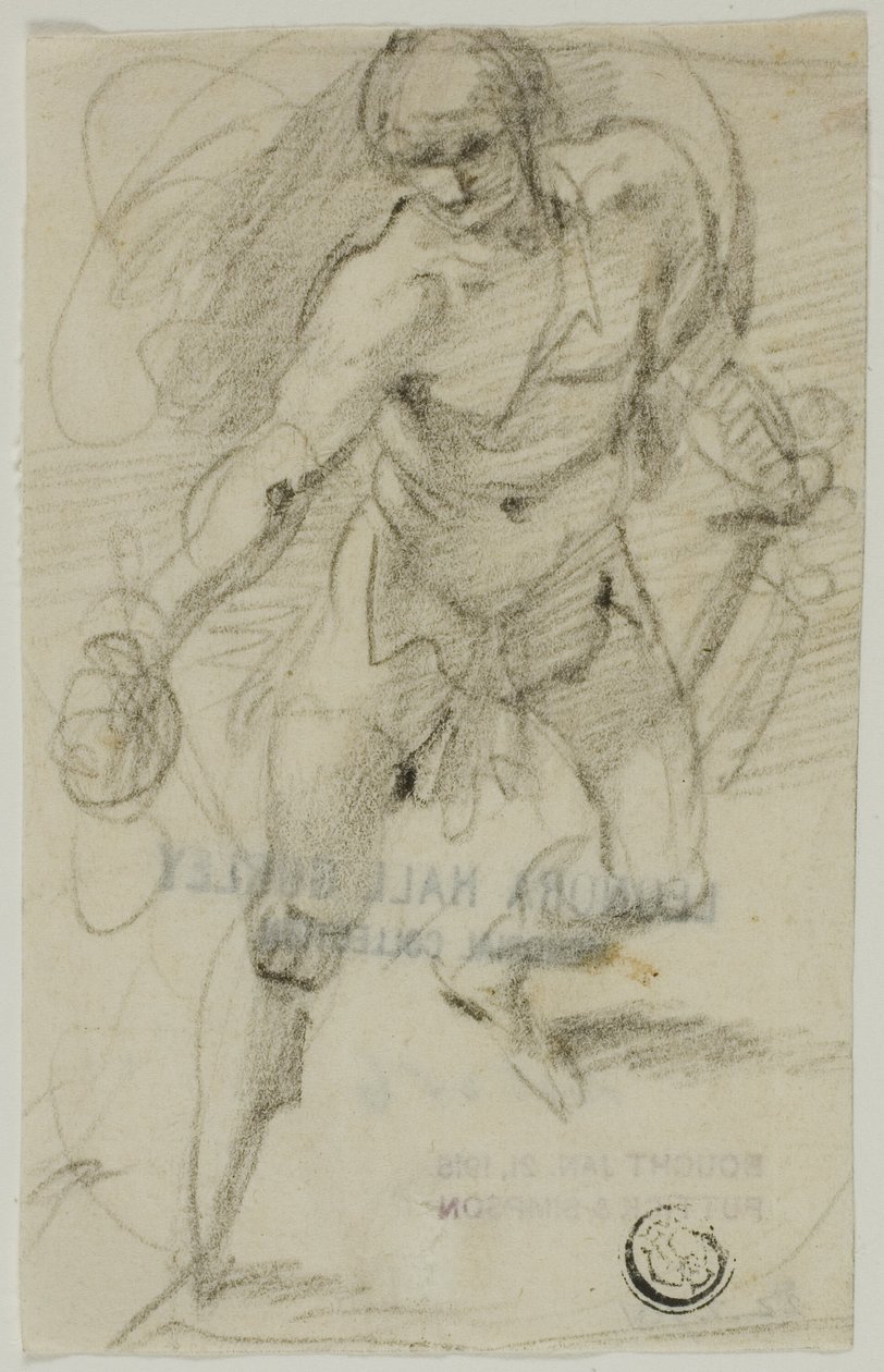 David avec la tête de Goliath - called Cavaliere d