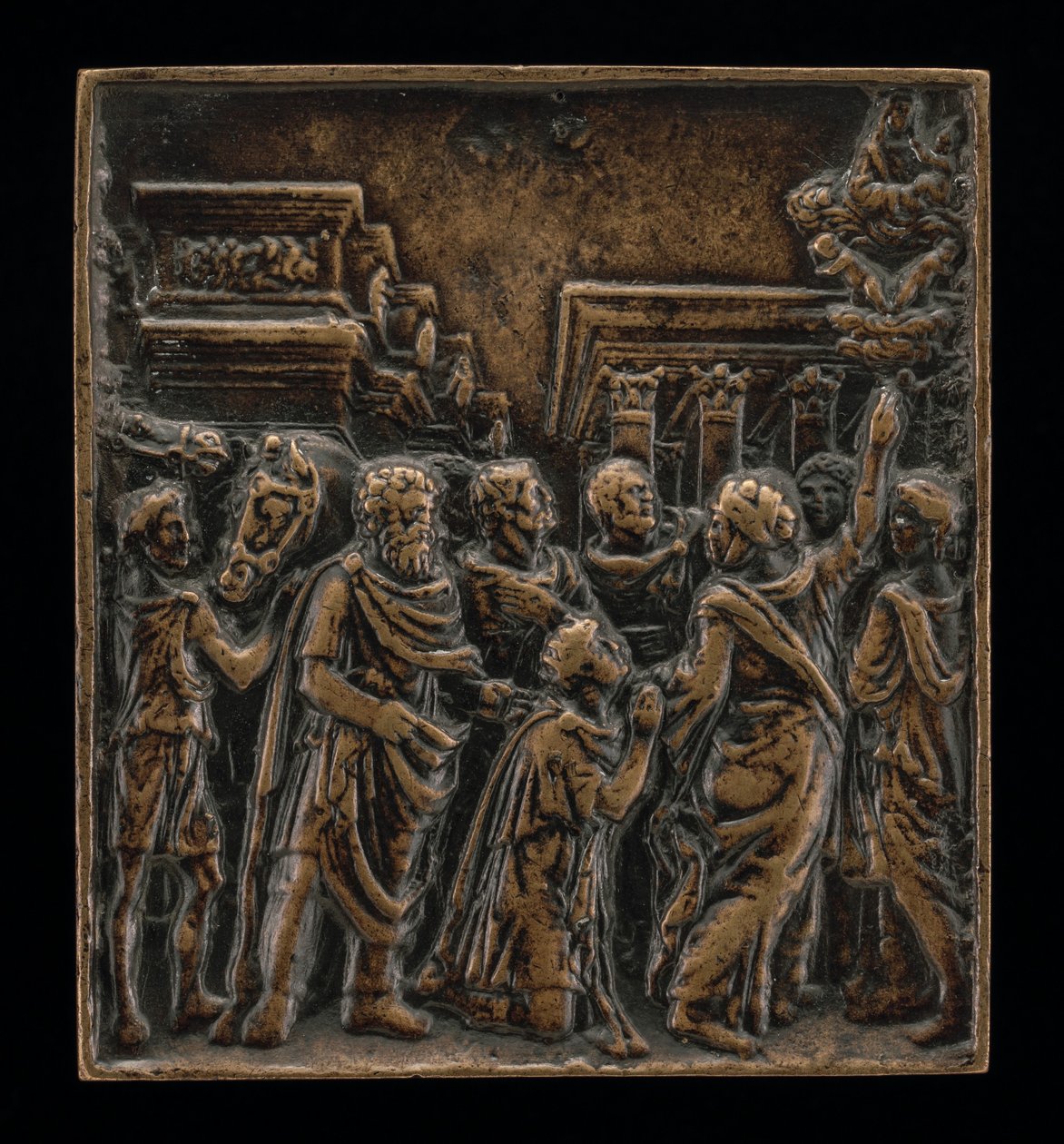 Auguste et la Sibylle - called Riccio Andrea Briosco