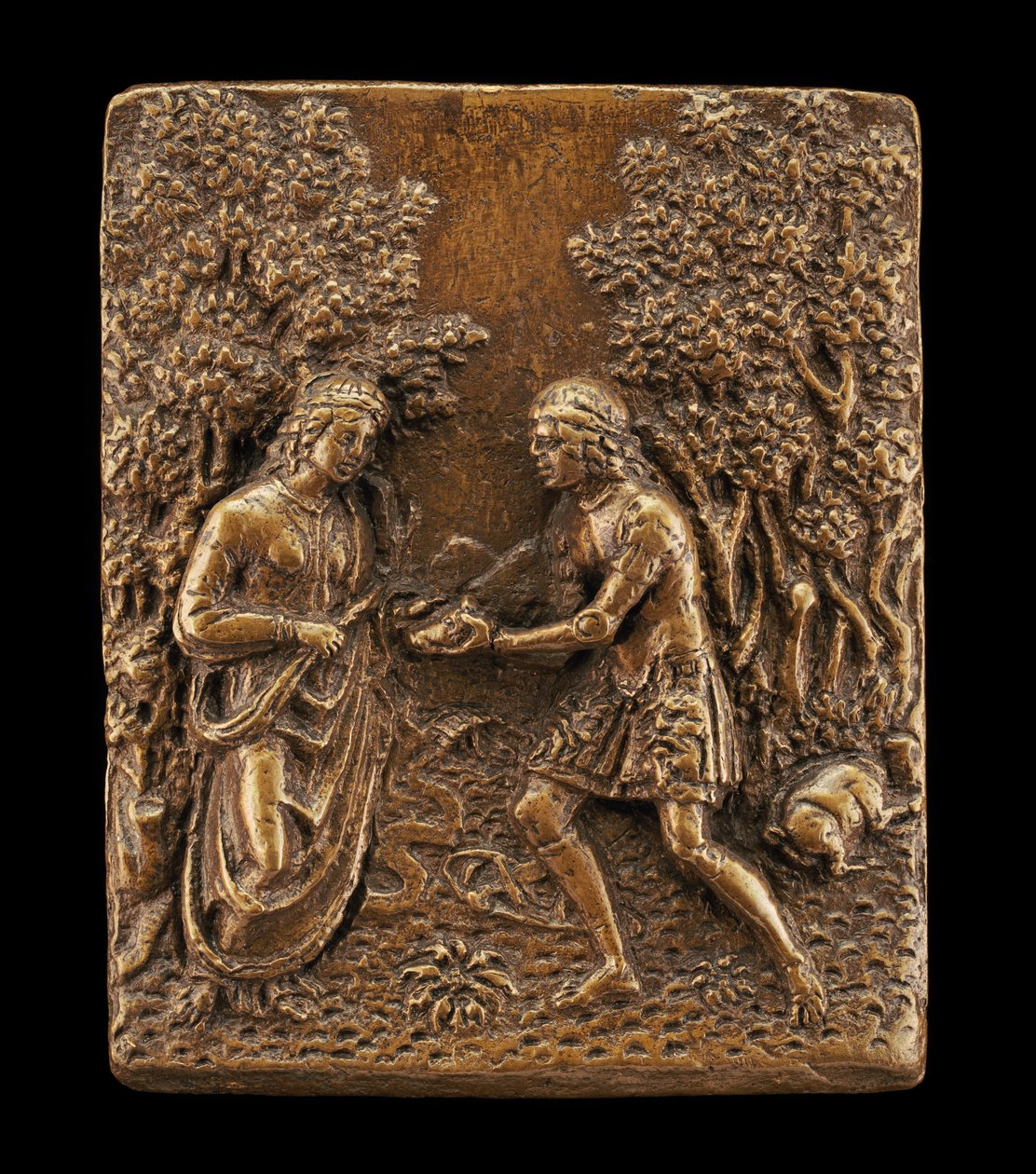 Méléagre présentant la tête du sanglier à Atalante - called Riccio Andrea Briosco