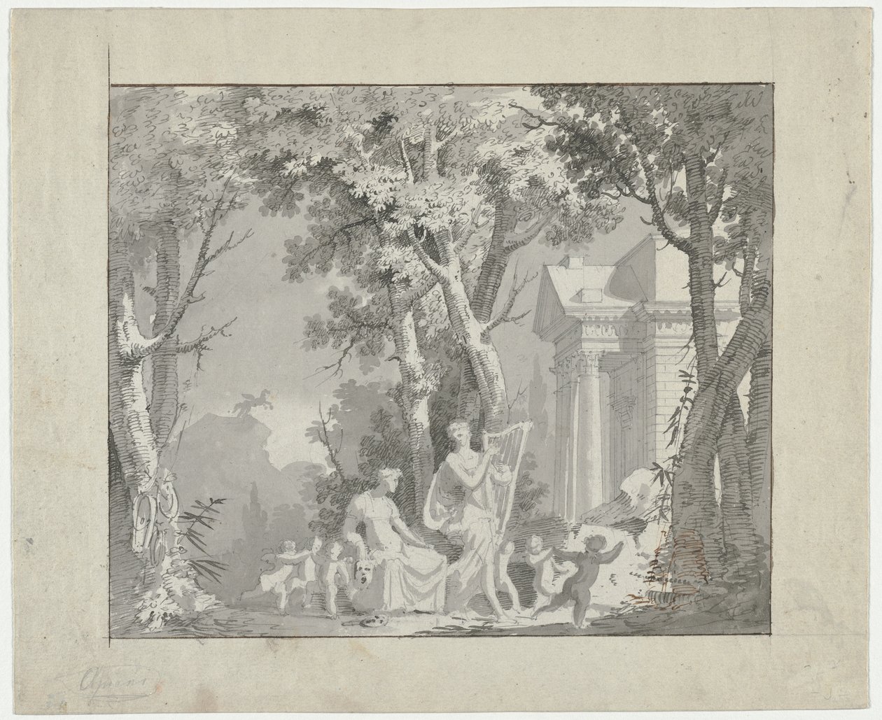 Scène Classique - circle of Francisco Vieira (Portuguese