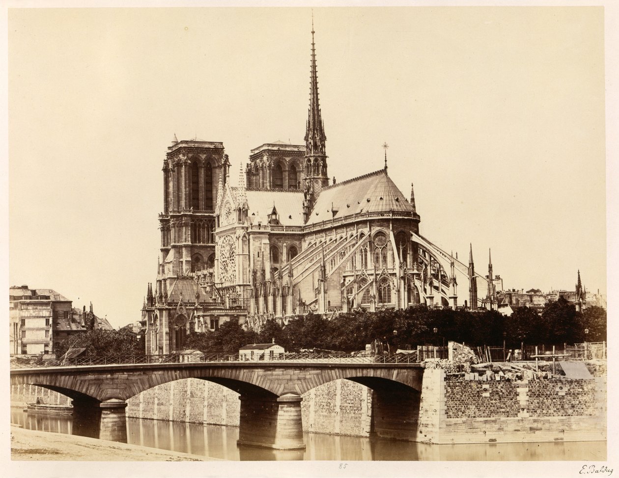 Notre-Dame (Abside) - Édouard Baldus