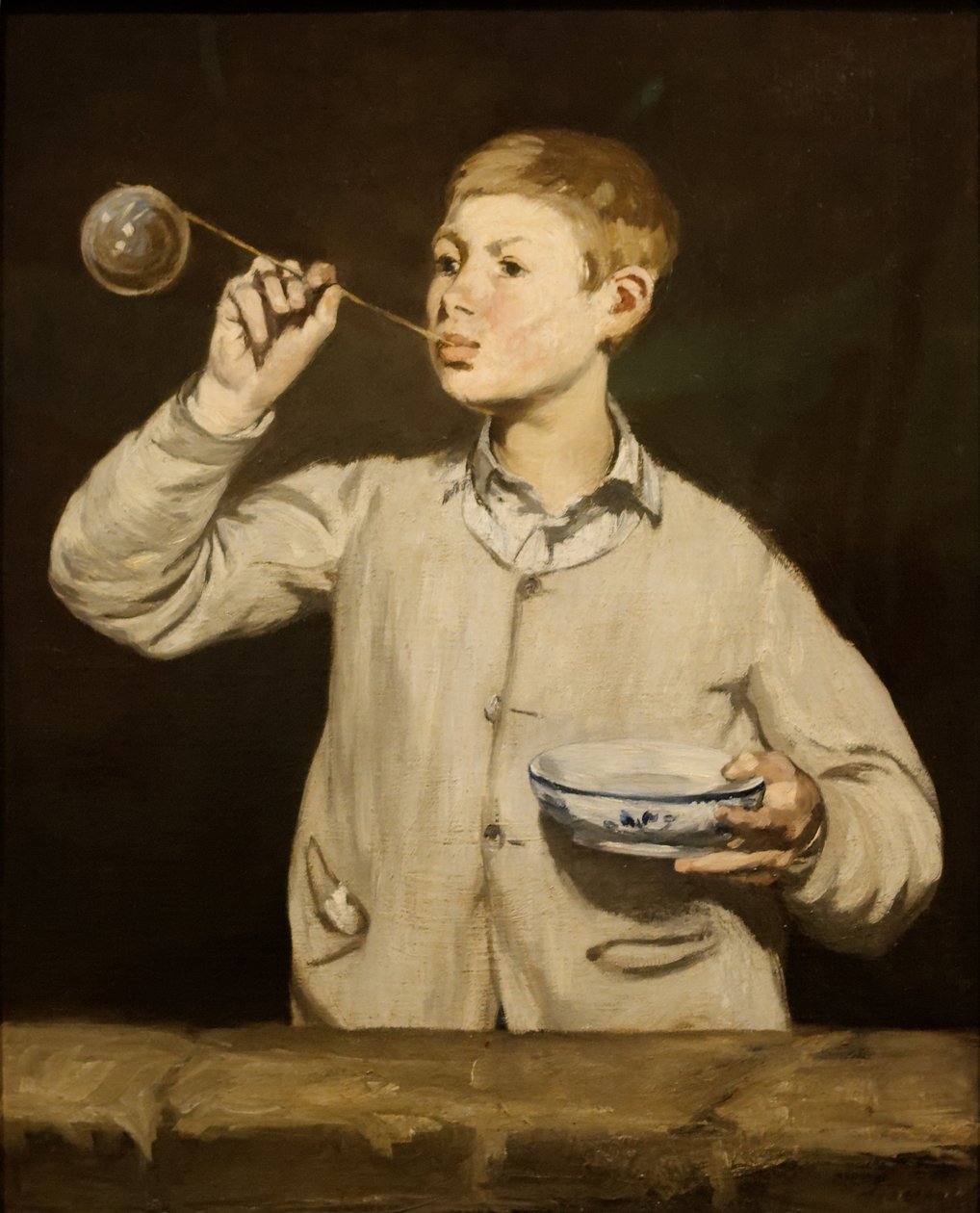 Garçon soufflant des bulles - Édouard Manet