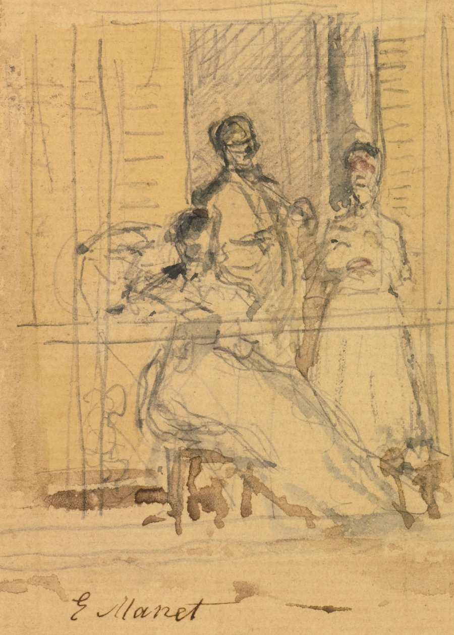 Le balcon - Édouard Manet