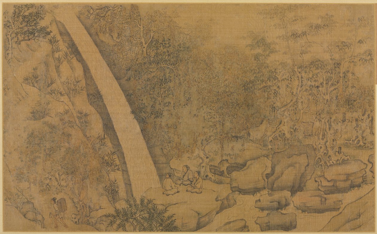Habiter dans les montagnes de Longmian ("Dragon endormi") - follower of Li Gonglin