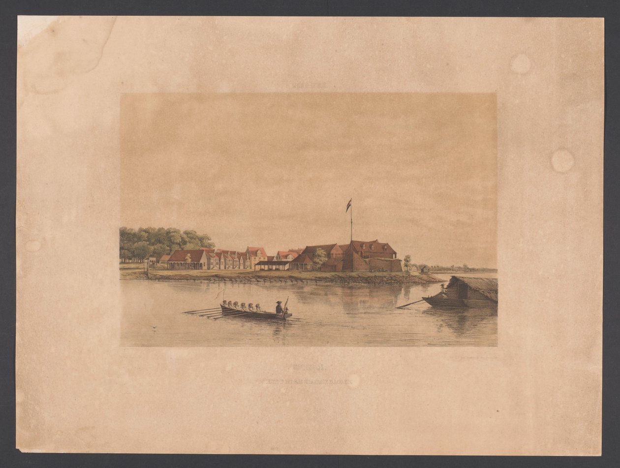 Fort Zeelandia à Paramaribo (Gezigten uit Neerland