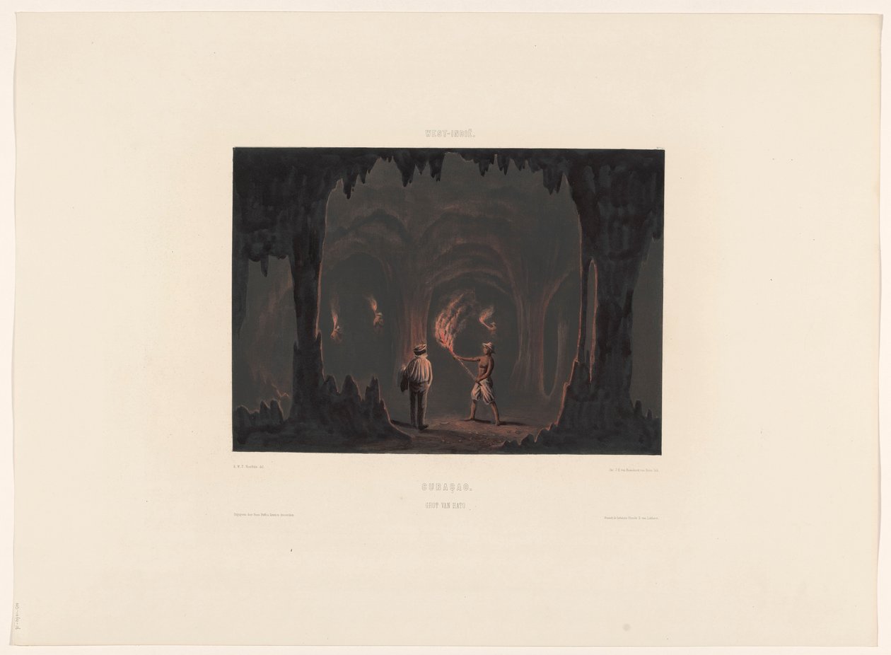 Grottes de Hato Curaçao. Grotte de Hato - jonkheer Jacob Eduard van Heemskerck