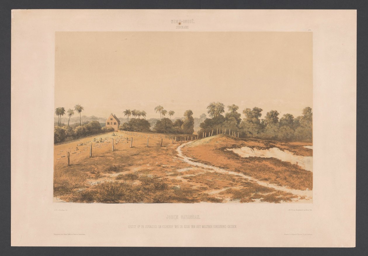 Jodensavanne - jonkheer Jacob Eduard van Heemskerck