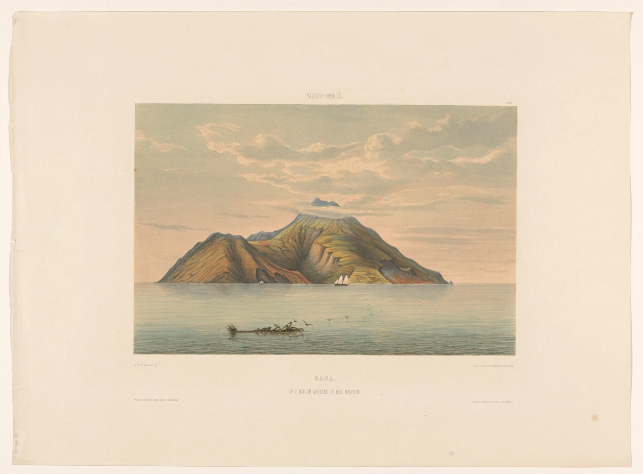 Saba - jonkheer Jacob Eduard van Heemskerck