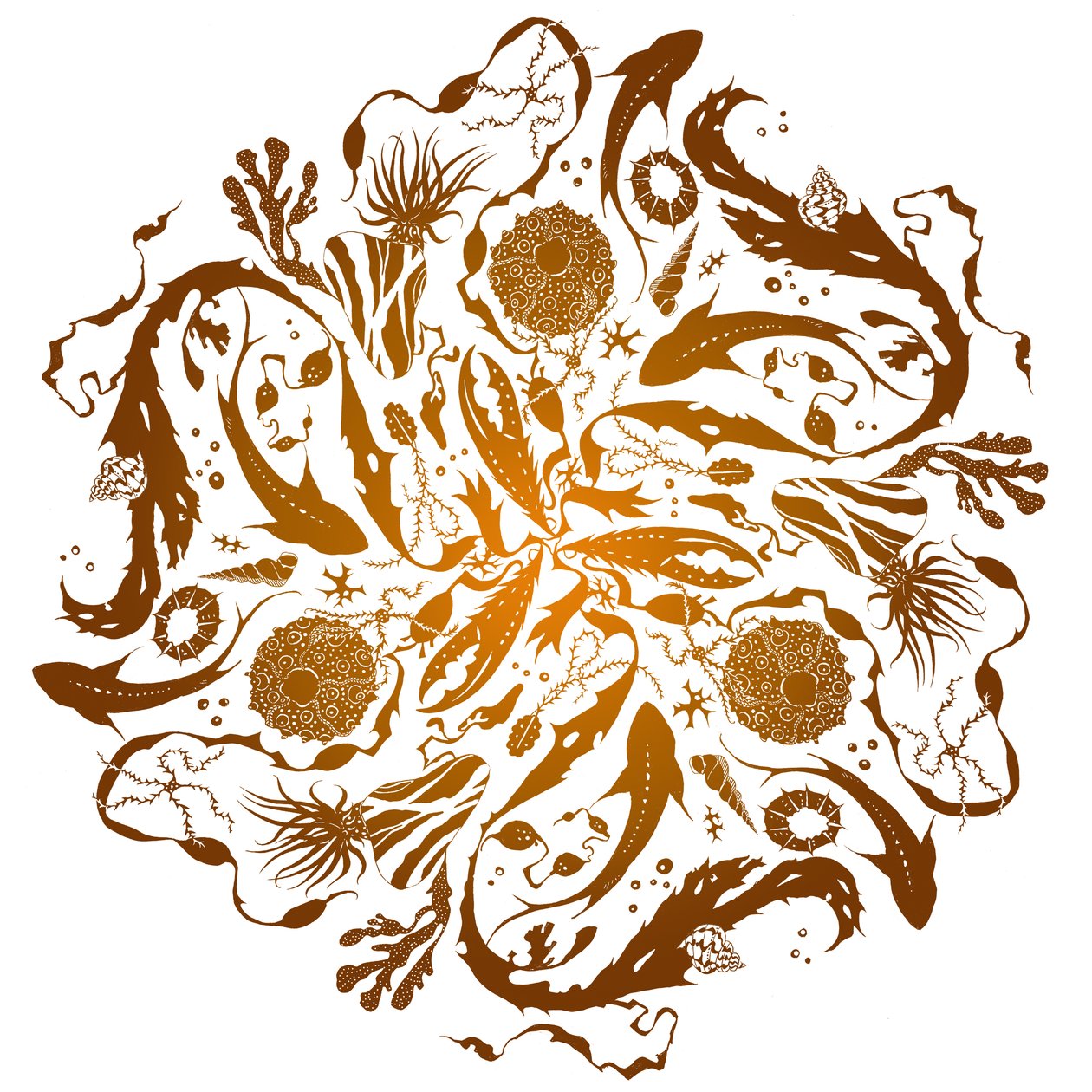Mare marginis, 2018 (sérigraphie) - julia McKenzie