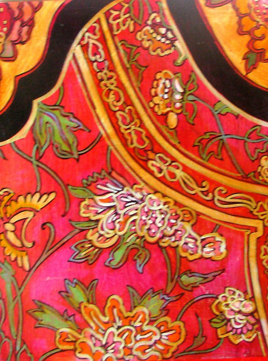 Devant de la veste chinoise, 2012 (techniques mixtes) - linda arthurs
