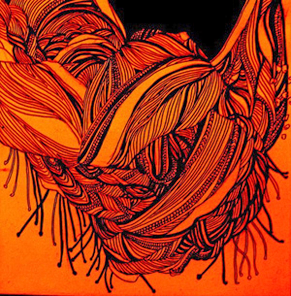 Foulard rouillé, 2016 (techniques mixtes) - linda arthurs