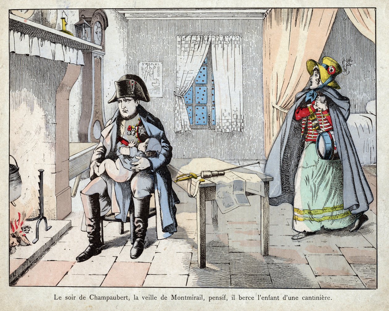 Le soir de la bataille de Champaubert - pseudonym for Onfray de Breville Jacques Job