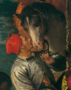 Figure du palefrenier, (détail) - (1528 88) Veronese
