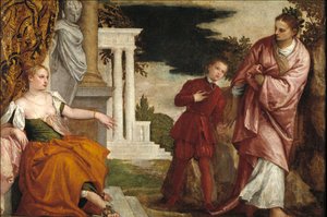 Jeune homme entre le Vice et la Vertu - Veronese