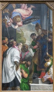 La consécration de saint Nicolas - (1528 88) Veronese