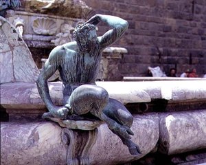 La Fontaine de Neptune (détail)