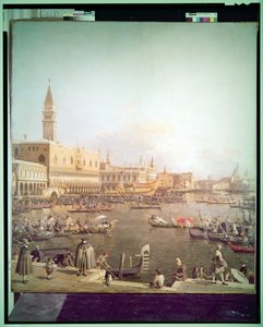 Le Molo et le Palais des Doges depuis le Bacino Di San Marco