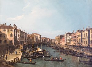 Vue de Venise depuis le Grand Canal