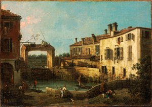 Écluse près de Dolo, Venise