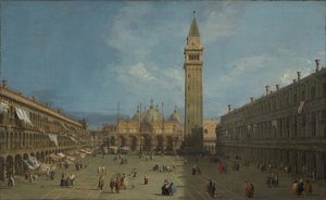 Piazza San Marco, vers 1730 - Canaletto
