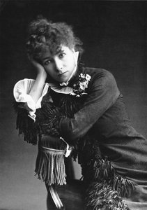 Sarah Bernhardt (1844-1923), photo par Nadar en 1877