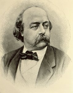 FLAUBERT, Gustave (1821-1880). Écrivain anglais. Gravure - (1820 1910) (after) Nadar