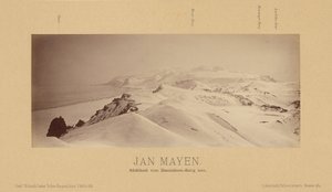 Jan Mayen, Sudtheil à partir de Danielsen-Berg.