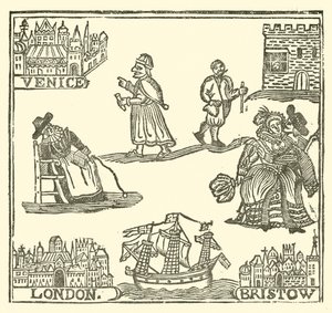 Illustration pour The Roxburghe Ballads - (after) English School