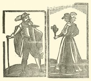 Illustration pour The Roxburghe Ballads - (after) English School