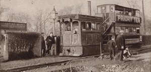 Dernier des anciens tramways à vapeur de Birmingham