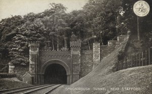 Tunnel de Shugborough, près de Stafford - (after) English photographer