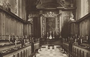Chapelle du Trinity College - (after) English photographer