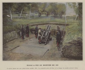 École à Feu du Mortier de 220