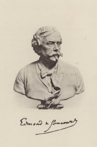 Edmond de Goncourt, romancier français