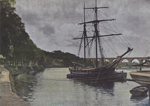 Les rives du Blavet, à Hennebont