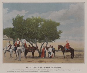 Petit Poste de Spahis Indigenes