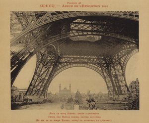 Sous la tour Eiffel, avant de monter - (after) French Photographer
