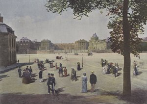 Versailles, Vue générale du château - (after) French Photographer