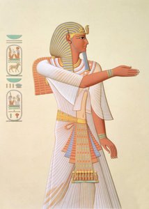 Portrait du pharaon Mienptah-Hotephimat