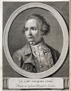 Capitaine James Cook, membre de la Société royale de Londres