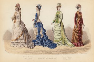 Mode en France : Modes actuelles 1875 et 1876 ; Modes actuelles 1877 et 1878