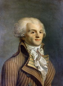 Portrait de Maximilien Marie Isidore par Robespierre, homme politique français