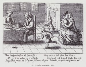Caricature allemande