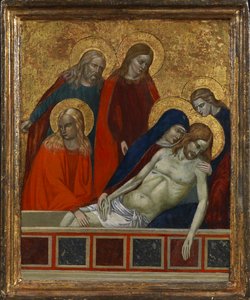 Mise au tombeau du Christ, possiblement 19ème siècle - (after) Italian School